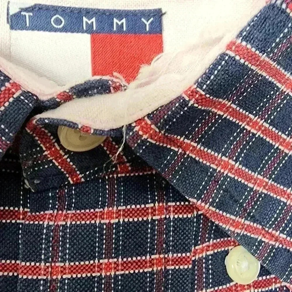 Tommy Hilfiger Plaid Button-Up Shirt XL - Picture 16 of 16